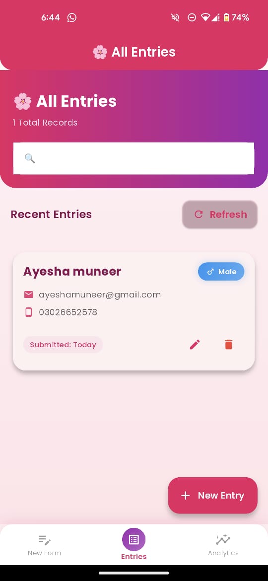 Form Builder - Form List